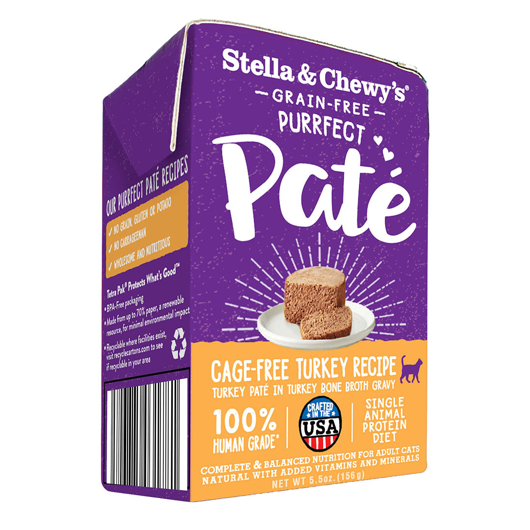 Stella & Chewy's Cat Purrfect  Pate Cage-Free Turkey Recipe