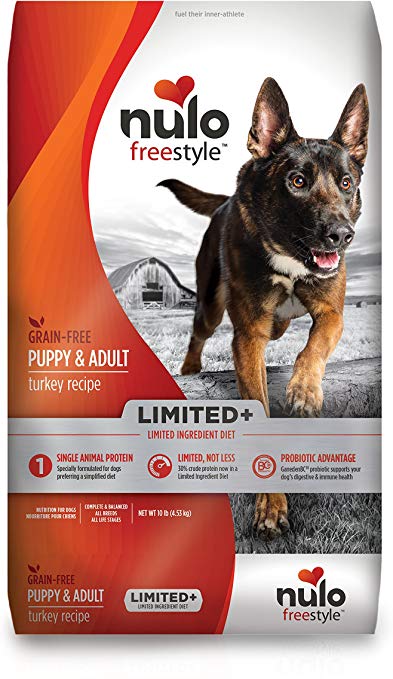 Nulo Limited+ Puppy & Adult Turkey Recipe