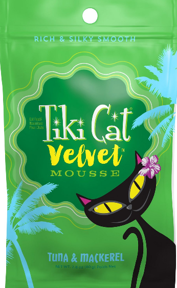 Tiki Cat Velvet Mousse Tuna & Mackerel Pouch