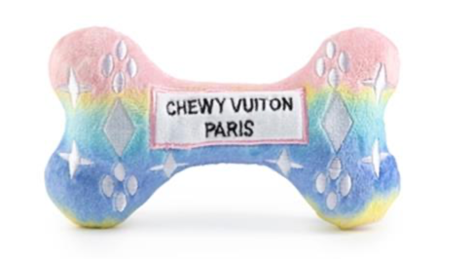 Haute Diggity Pink Ombre Chewy Vuiton Bone