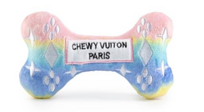 Haute Diggity Pink Ombre Chewy Vuiton Bone