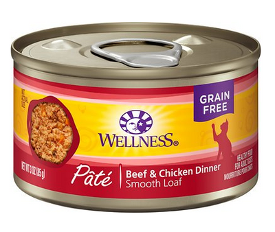 Wellness Adult Cat Beef & Chicken Formula