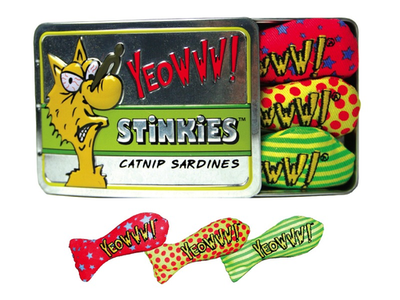 Yeowww!! Fish Bowl Stinkies Assorted Tin of 3