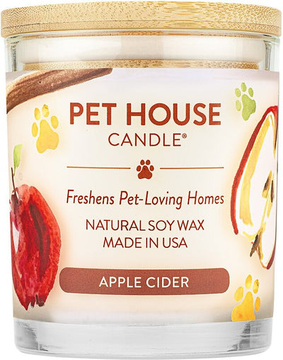 Pet House Natural Soy Candle Apple Cider