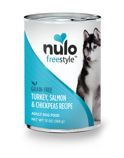 Nulo Grain-Free Turkey, Salmon & Chickpeas Recipe