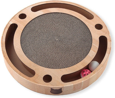 Necoichi Interactive Track Ball Cat Scratcher