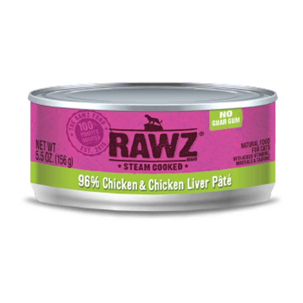 Rawz Cat 96% Chicken & Chicken Liver Pate