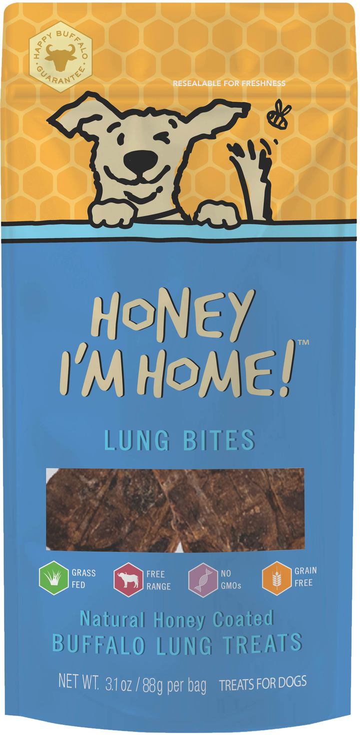 Honey I'm Home Lung Bites 3.1 oz.