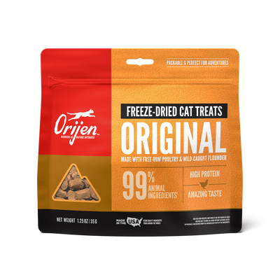 Orijen Original Freeze-Dried Cat Treats 1.25 oz.