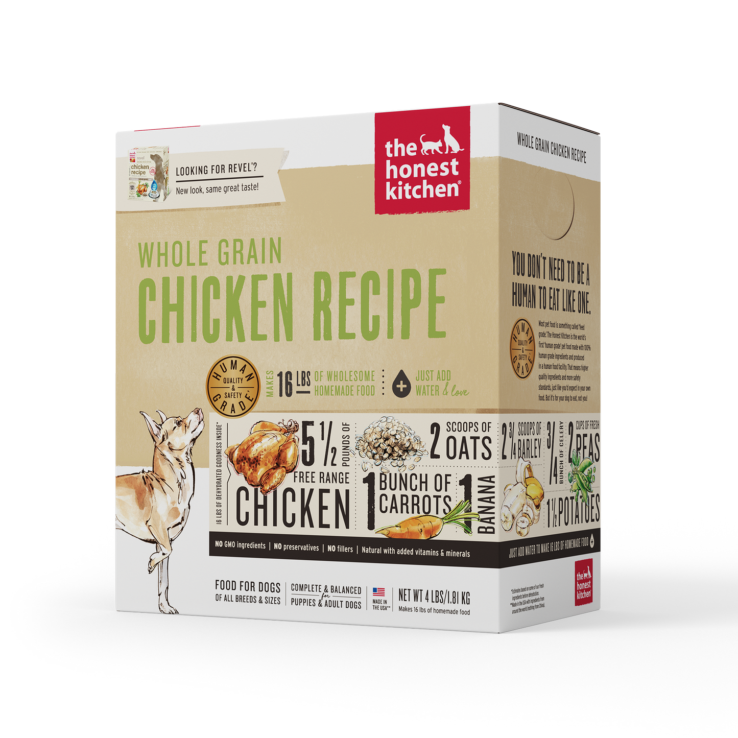 Honest Kitchen Whole Grain Chicken Recipe