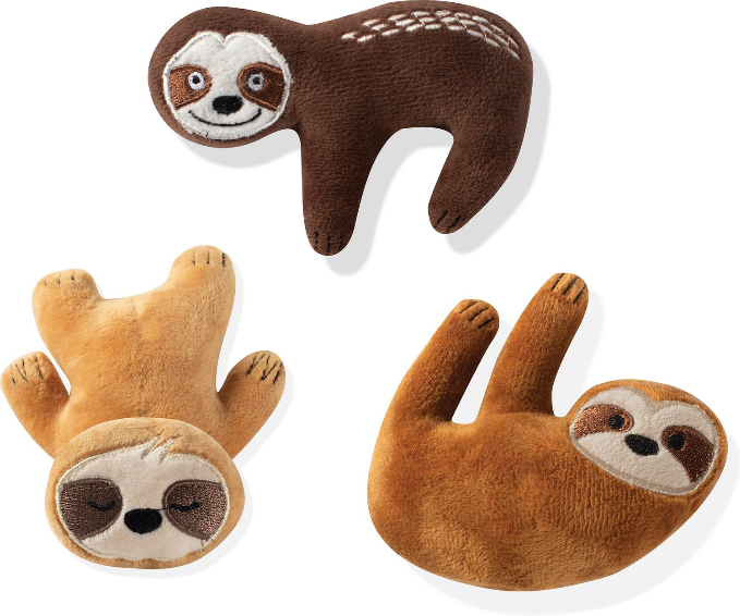 Fringe Basics Sloth 3 Pcs Toy Set