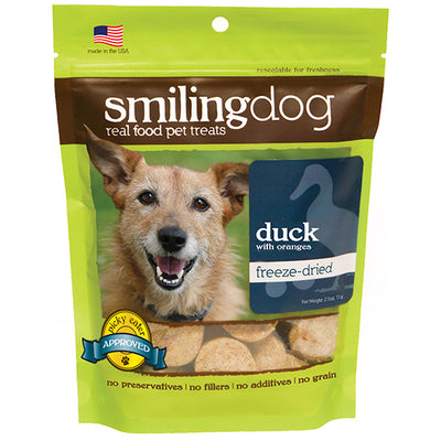 Herbsmith Smiling Dog Freeze Dried Duck 2.5oz