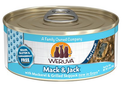 Weruva Cat Grain-Free Mack and Jack with Mackerel & Grilled Skipjack