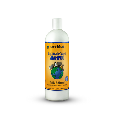 Earthbath Oatmeal & Aloe Vanilla & Almond Shampoo 16 oz