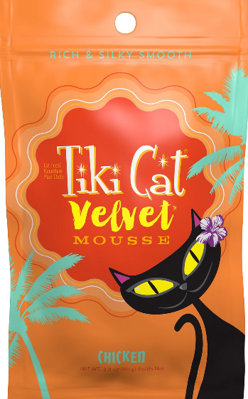 Tiki Cat Velvet Mousse Chicken Pouch