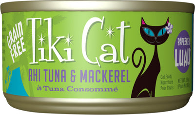 Tiki Cat Luau Ahi Tuna & Mackerel in Tuna Consomme