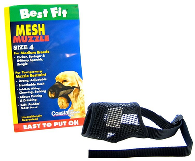 Coastal Adjustable Mesh Dog Muzzle