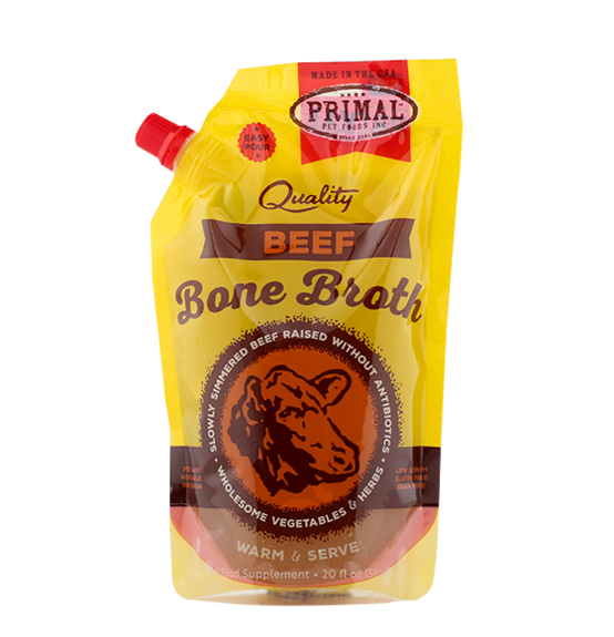 Primal Bone Broth Beef 20 oz.
