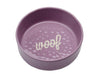 Ore Bowl Ceramic Etched Woof Bowl