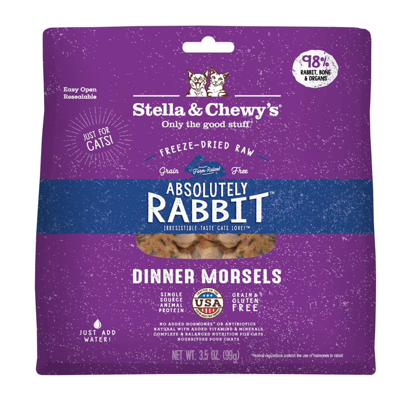 Stella & Chewy's Cat Freeze-Dried Absolutely Rabbit