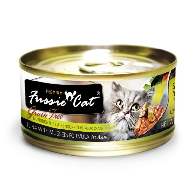 Fussie Cat Premium Tuna & Mussels