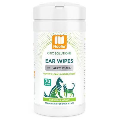 Nooties Cucumber Melon Ear Wipes 70 ct.