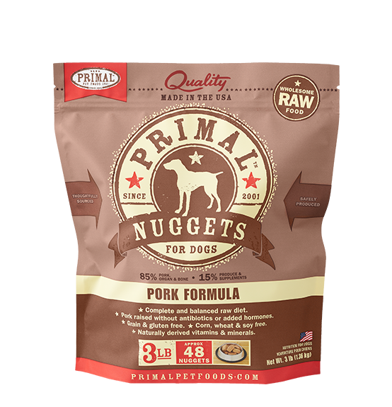 Primal Raw Frozen Pork Formula