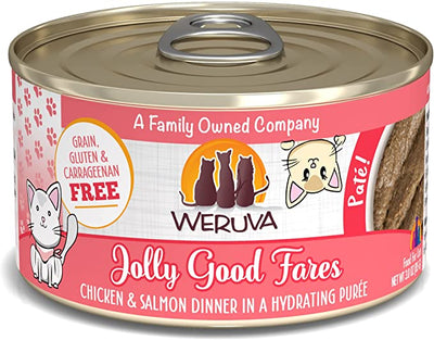 Weruva Jolly Good Fares Chicken & Salmon Pate