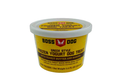 Boss Dog Greek Style Yogurt Peanut Butter Banana