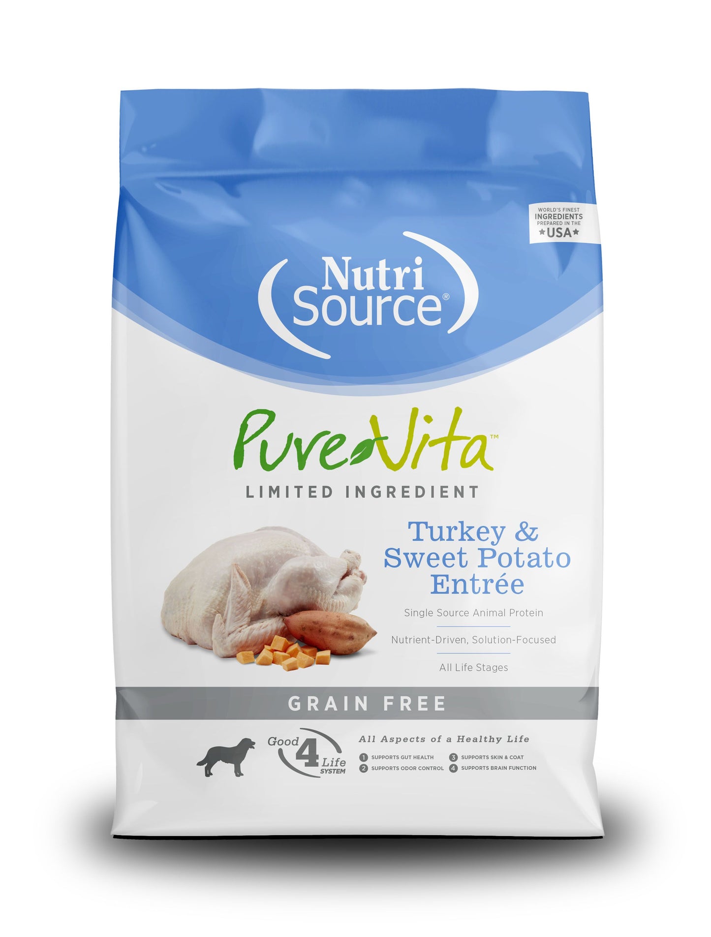 Pure Vita Grain-Free Turkey & Sweet Potato Entree