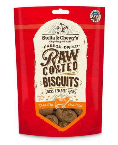 Stella & Chewy's Raw Coated Biscuits Beef 9 oz.