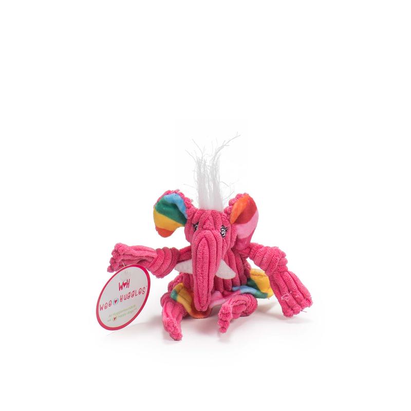 Huggle Hounds Rainbow Elephant Knottie