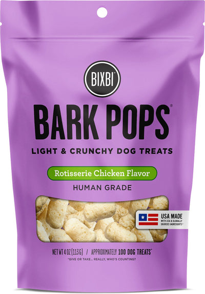 Bixbi Rotisserie Chicken Bark Pops 4 oz.
