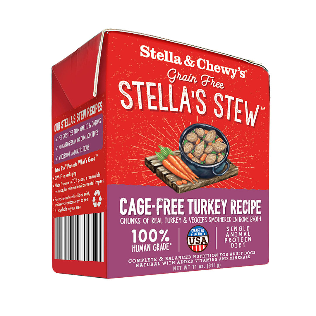 Stella & Chewy's Tetra Pack Cage-Free Turkey Stew