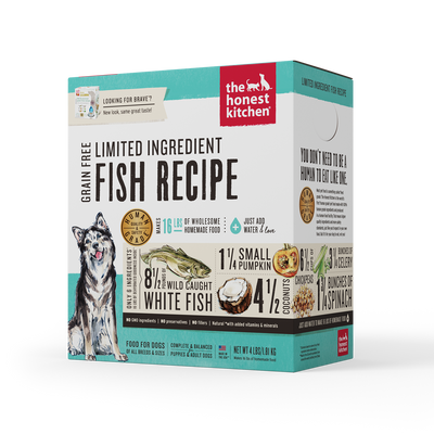 Honest Kitchen Limited Ingredient Fish Recipe