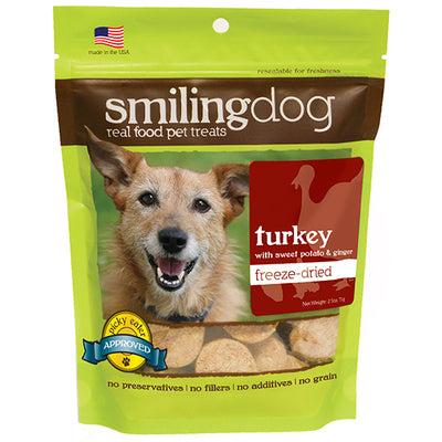 Herbsmith Smiling Dog Freeze Dried Turkey 2.5oz