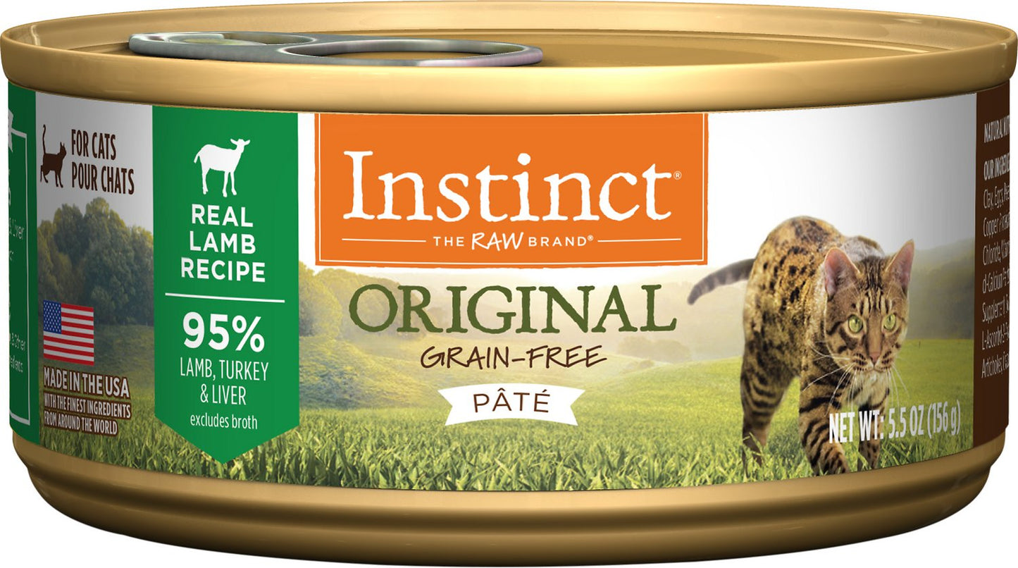 Nature's Variety Instinct Cat Grain-Free Real Lamb Recipe