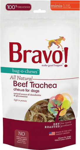Bravo Bag-O-Chews Beef Trachea