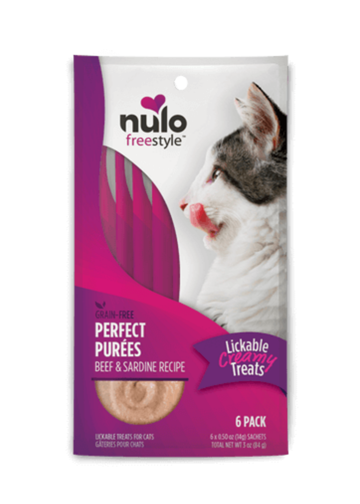 Nulo Beef & Sardines Perfect Purees Lickable Treat