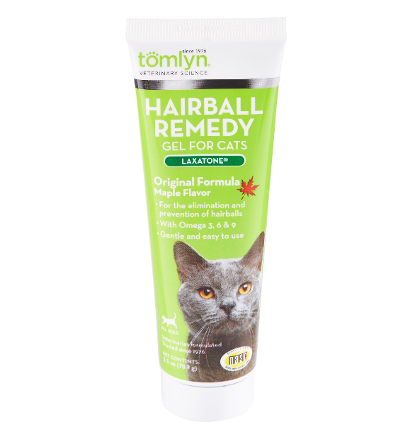 Tomlyn Laxatone Hairball Remedy Maple Flavor 4.25 oz.