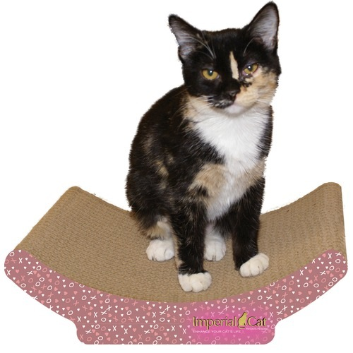 Imperial Cat Scratcher Cozy Curl Mustache