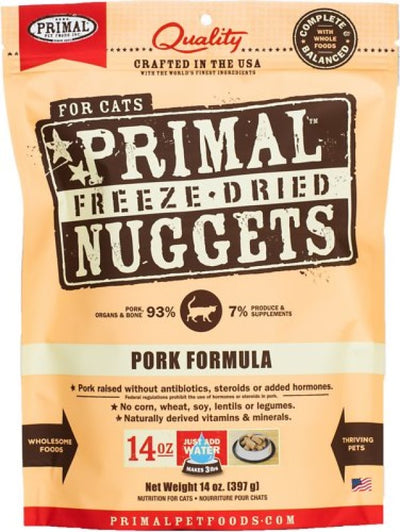 Primal Cat Freeze-Dried Pork Formula