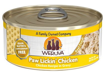 Weruva Cat Grain-Free Paw Lickin' Chicken in Gravy