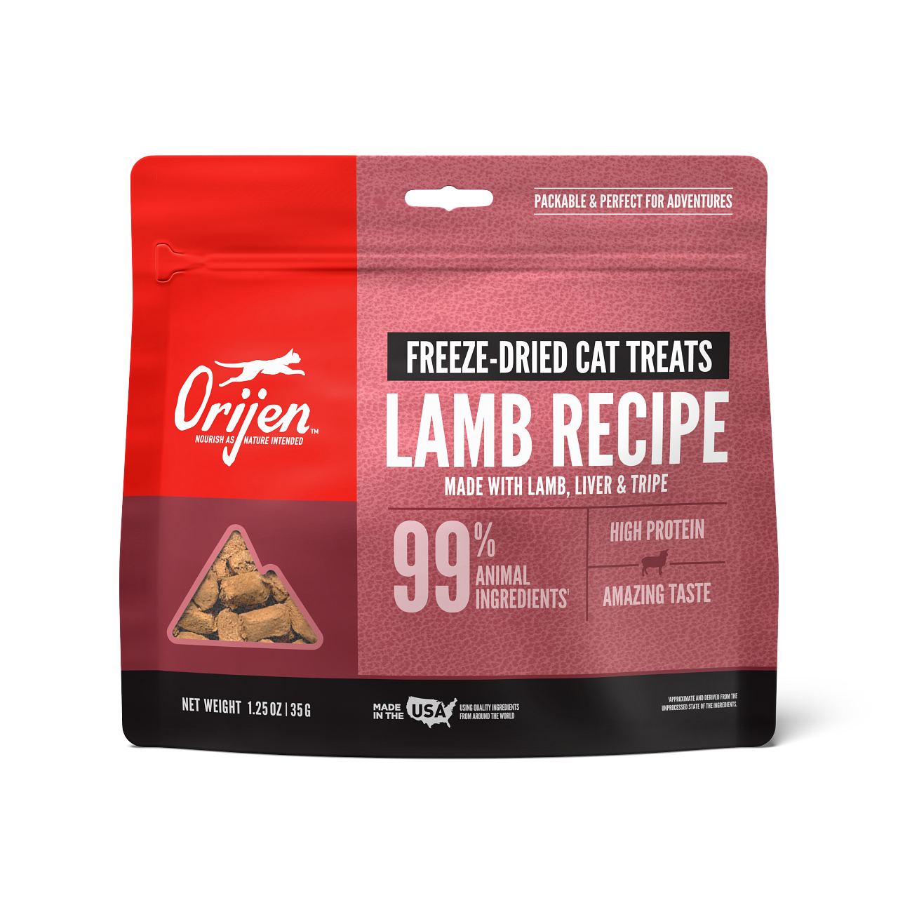 Orijen Lamb Freeze-Dried Cat Treats 1.25 oz.