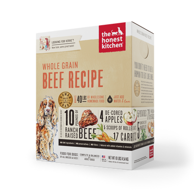 Honest Kitchen Whole Grain Beef Recipe