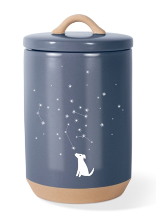 Fringe Celestial Dog Treat Jar
