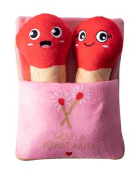 Fringe Perfect Match Small Plush Dog Toys Set of 2