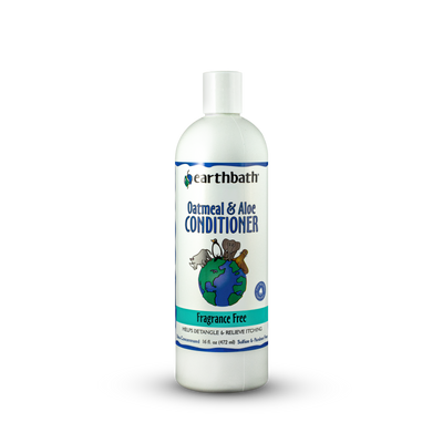 Earthbath Fragrance Free Oatmeal & Aloe Conditioner 16 oz.