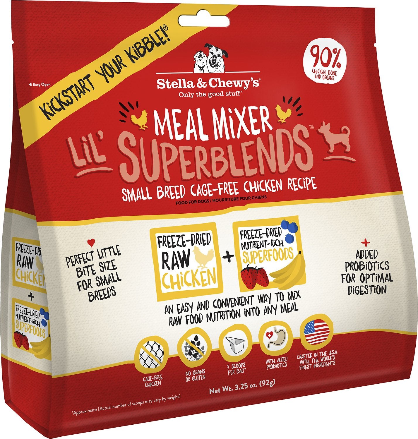 Stella & Chewy's Freeze-Dried Lil' SuperBlends Chicken Recipe