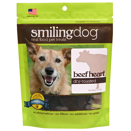 Herbsmith Smiling Dog Roast Beef Heart 3oz
